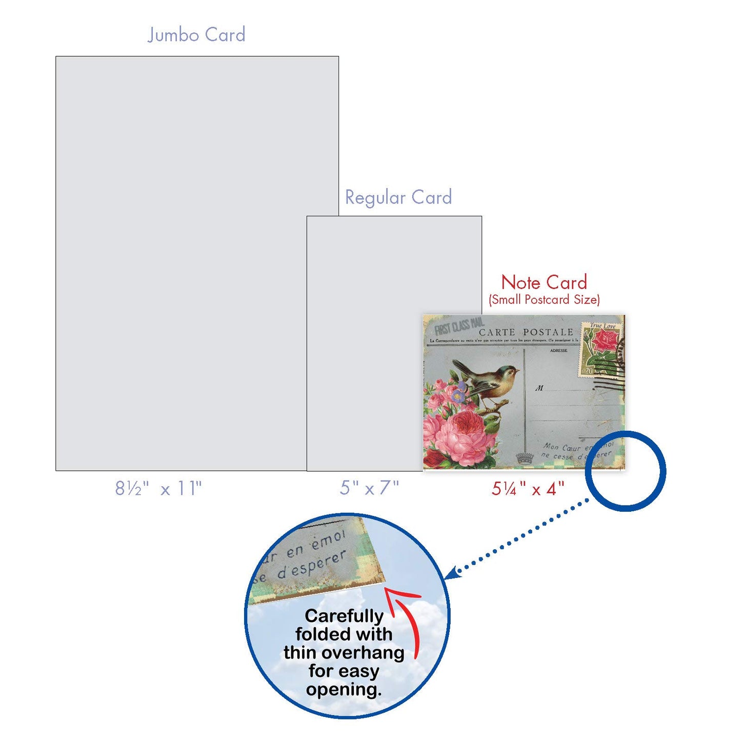 The Best Card Company - 10 Retro Blank Cards with Envelopes (4 x 5.12 Inch) - Artistic Boxed Assortment, Vintage Note Cards - Parisian Postcards M2355OCB